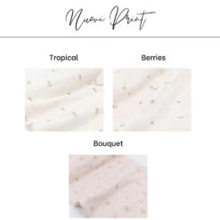 Bamboom 3 Pack Swaddle In Bambù Organico, 70x70cm -Negozio Di Prodotti Per Bambini 0107609 bamboom 3 pack swaddle in bambu organico 70x70cm