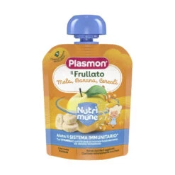 Plasmon Nutrimune Frullato Mela, Banana, Cereali - 85gr