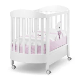 Erbesi Lettino Tato Ovale Con Materasso Incluso -Negozio Di Prodotti Per Bambini 0108899 erbesilettino tato ovale con materasso incluso