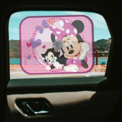Albri 2pz Tendina Parasole Finestrino Auto - Fantasia Minnie E Mickey Mouse -Negozio Di Prodotti Per Bambini 0108921 albri 2pz tendina parasole finestrino auto fantasia minnie e mickey mouse